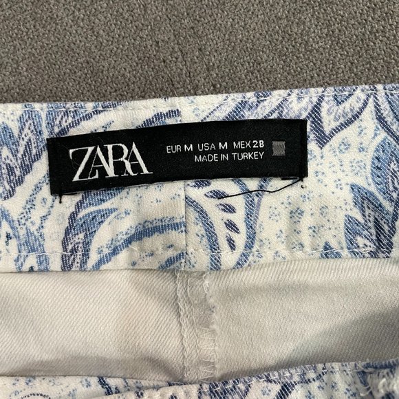 COPY - Zara Paisley Jeans, Size: medium women's - Picture 3 of 3